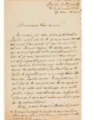 [Carta de Paul Hermann Wilhelm Taubert a João Barbosa Rodrigues, escrita de Berlim em 23 de junho de 1894]